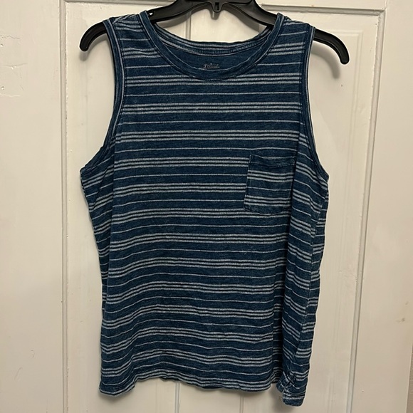 Universal Thread Tops - Universal Thread Striped Pocket Tank